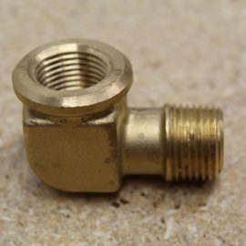 11024 3/8" FPT X 3/8"MPT Brass Street Elbow