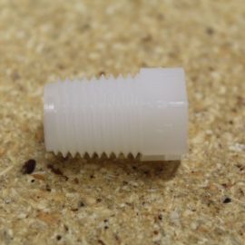 1/4" Nylon Hex Head Plug Fitting