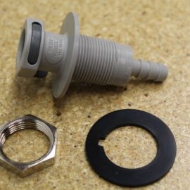 Alcohol Female Bulkhead Panel Mount Hose Barb