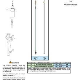 Adapting to Olympus LF-V Intubation Endoscope
