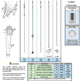 Adapting to Fujifilm EI-580BT Colonoscope