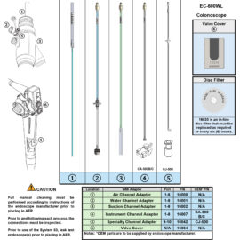 Adapting to Fujifilm EC-600WL Colonoscope