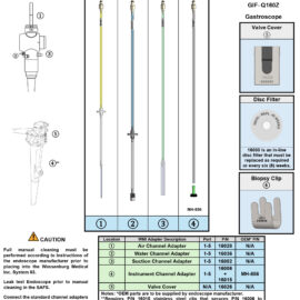 Adapting to Olympus GIF-Q160Z Gastroscope