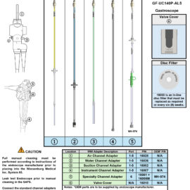 Adapting to Olympus GIF-UC140P-AL5 Ultrasonic Gastroscope