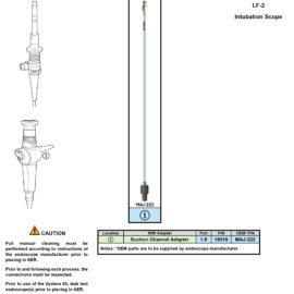 Adapting to Olympus LF-2 Intubation Scope