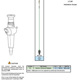 Adapting to Olympus LF-DP Intubation Scope