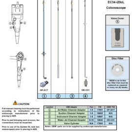 Pen.Sys.042 - EC34-i20cL - Rev 07242025 Adapting to Pentax EC34-i20cL Colonoscope
