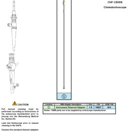 Oly.SAFS.079 - CHF-CB30S - Rev 12032025 Adapting to Olympus CHF-CB30S Choledochoscope