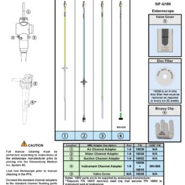 Adapting to Olympus SIF-Q180 Enteroscope